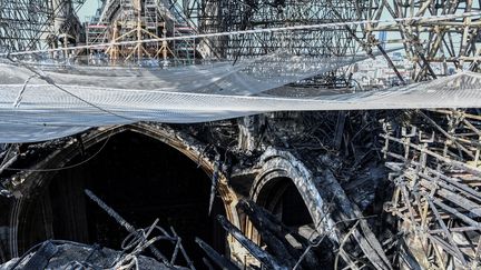 Notre-Dame de Paris : visite de chantier pendant la sécurisation