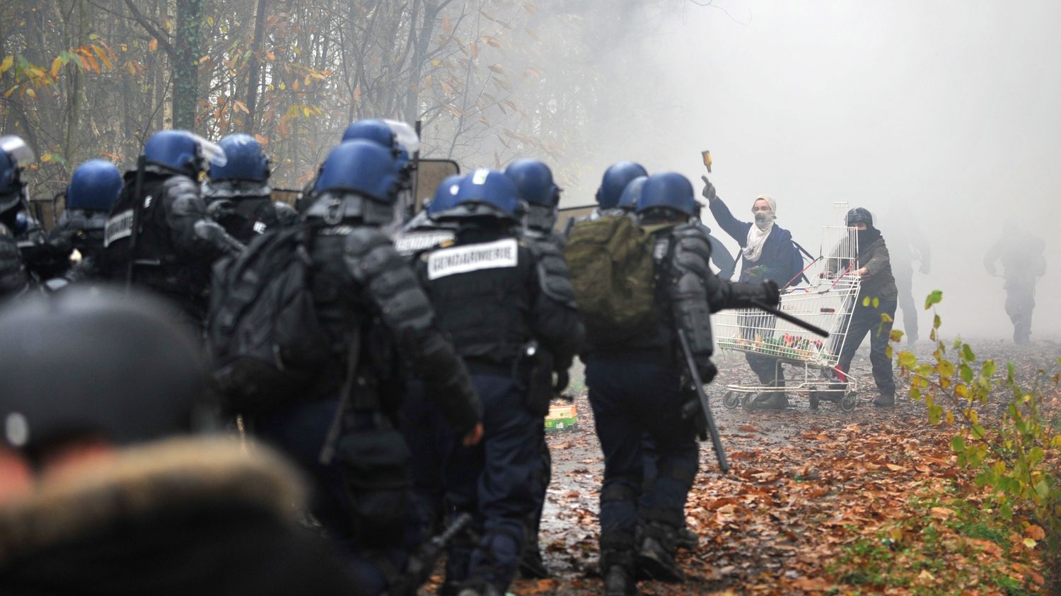 VIDEO. Près de 500 gendarmes à Notre-Dame-des-Landes