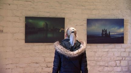 Exposition photo  "Soleil Noir, une légende de Mélusine" dans les tours de La Rochelle. (FRANCE 3 POITOU-CHARENTE)