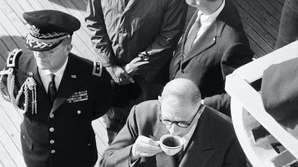 Le général de Gaulle était amateur de café. (CAROLINE PIGOZZU / GRUND PLON)