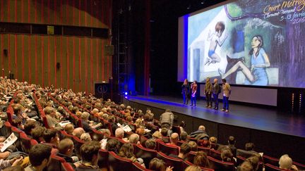 Les spectateurs affluent au 38e Festival du court-métrage à Clermont-Ferrand.
 (Thierry Zoccolan / AFP)