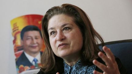 &nbsp; (Ursula Gauthier, correspondante de hebdomadaire français "L'Obs" en Chine, expulsée du pays © REUTERS/Kim Kyung-Hoon)