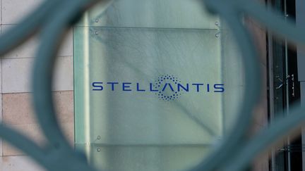 Stellantis, un&nbsp;groupe né de la fusion de PSA et de Fiat Chrysler. (ALESSANDRO DI MARCO / ANSA / MAXPPP)