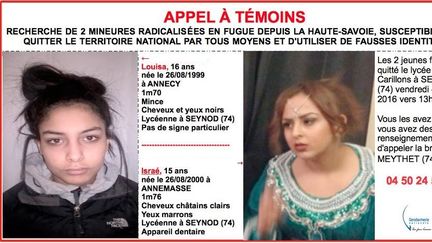 Haute-Savoie : deux adolescentes radicalisées sont en fugue