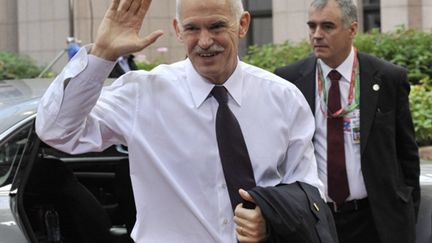 Le Premier ministre grec Georges Papandréou, le 29 octobre 2010, à Bruxelles. (AFP)