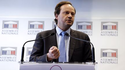 Le d&eacute;put&eacute; PS des Hauts-de-Seine, Jean-Marc Germain, le 30 avril 2013 &agrave; l'Assembl&eacute;e nationale. (FRANCOIS GUILLOT / AFP)