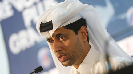 Le président du PSG Nasser Al-Khelaifi