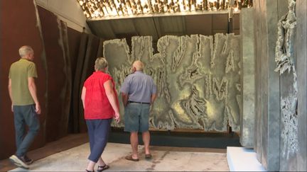 L'atelier de Pierre Sabatier à Aurouër (Allier). (C. Darneuville / France Télévisions)