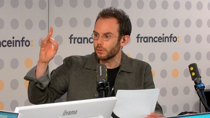 Clément Viktorovitch, sur franceinfo, le 22 juin 2022. (FRANCEINFO / RADIO FRANCE)