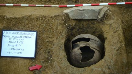 Tombes pré-hispaniques de plus de 2000 ans découvertes en Colombie
 (RAUL ARBOLEDA / AFP)