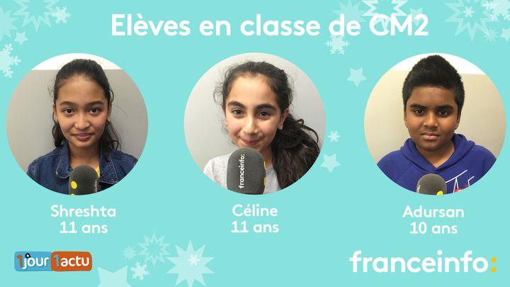 franceinfo junior, une émission en partenariat avec le magazine 1jour1actu et 1jour1actu.com. (FRANCEINFO / RADIOFRANCE)