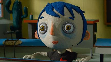 Le petit orphelin du film d'animation "Ma vie de courgette" de Claude Barras a fait craquer le Festival International du Film d'Animation d'Annecy 2016 : il a remporté le Cristal du long métrage et le Prix du Public.
 (Rita Productions)