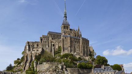 A strike has been disrupting the Mont-Saint-Michel Abbey since the Christmas holidays.  (HTTPS://IMAGEBROKER.COM/9880722)