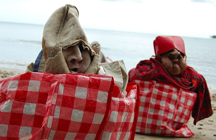 Elles nous emmènent au bout du monde des émotions ou sur une simple plage de sable, les marionnettes de Turak nous font passer du rire aux larmes
 (DR / Cie Turak)