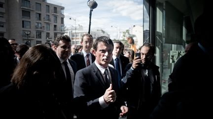 Manuel Valls à Paris, en mai 2015. (NICOLAS MESSYASZ/SIPA)