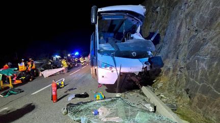 Pyrénées-Orientales : un accident de car meurtrier au niveau de Porté Puymorens