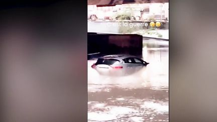 Marseille : le Vieux-Port se réveille sous l'eau après des pluies diluviennes (France 2)