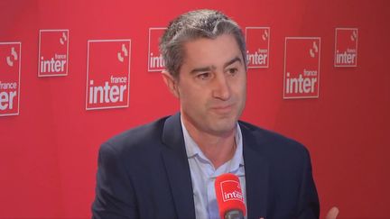 Le député LFI de la Somme François Ruffin, invité de France Inter mardi 6 février. (FRANCE INTER/ RADIO FRANCE)