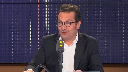 Didier Quillot, le directeur général de la LFP (Ligue de football professionnel), invité de la matinale de franceinfo le 3 janvier 2019 (FRANCEINFO / RADIOFRANCE)