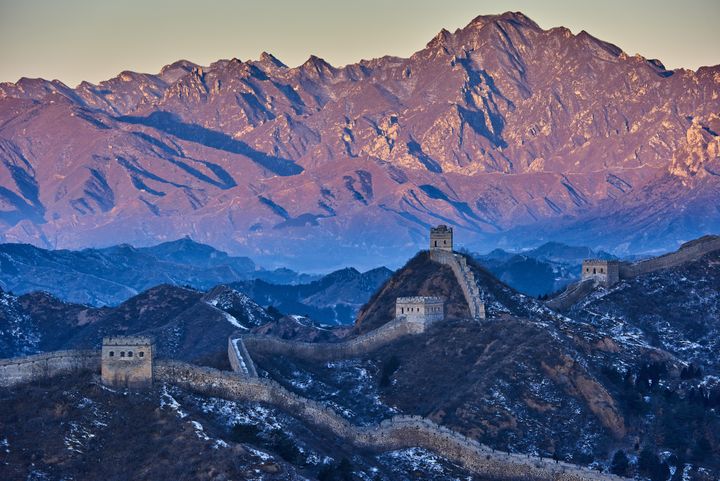 Grande muraille de Chine,&nbsp;Jinshanling et Simatai, février 2016 (BRUNO MORANDI / ROBERT HARDING PREMIUM / AFP)