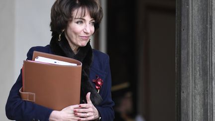 Marisol Touraine, ministre de la Santé de 2012 à 2017, sous la présidence de François Hollande. (STEPHANE DE SAKUTIN / AFP)