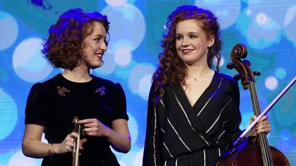 Julie et Camille Berthollet en 2018. (SADAKA EDMOND/SIPA)