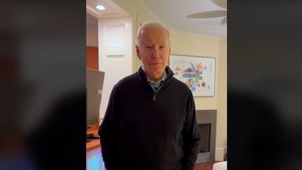 Capture d'écran du compte TikTok de Joe Biden, le 12 février 2024. (JOE BIDEN)