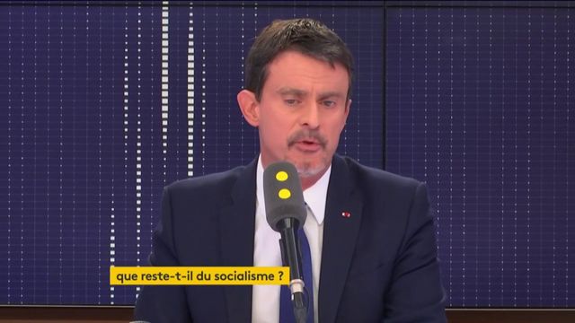 "Pour une partie de la gauche, il y a une fuite en avant par un retour en arrière" estime Manuel Valls #8h30Politique