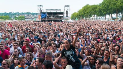 Shaka Ponk à Rouen dans le cadre des "Concerts gratuits de la région", le 4 juillet 2015
 (David Villain / Citizenside / AFP)