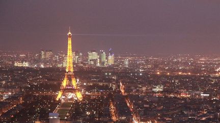 La Tour Eiffel illuminée
 (Olivier Boitet / PhotoPQR / Le Parisien / MAXPPP)