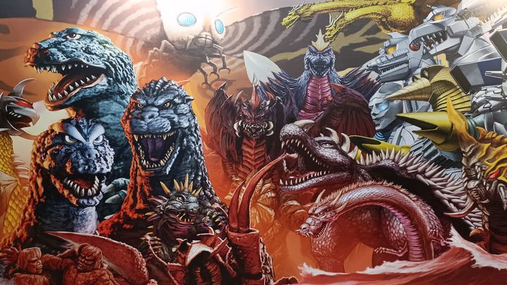 Godzilla exhibition at Japan Expo (© Laetitia de Germon / franceinfo)