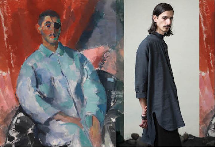 Rik Wouters, Autoportrait au bandeau noir, 1915, huile sur toile © KMSKA - Lukasart in Flanders VZW, Photo: Hugo Maertens / Jan-jan Van Essche, No Man Is An Island, PE2016, © Photo: Pietro Celestina &amp; Maud Van Haegenborgh
