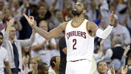 Kyrie Irving a impressionné pour ses débuts en Palyoffs (MARK DUNCAN/AP/SIPA / AP)