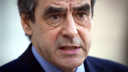 Le Premier ministre Fran&ccedil;ois Fillon au palais de l'Elys&eacute;e &agrave; Paris, le 10 f&eacute;vrier 2012. (LIONEL BONAVENTURE / AFP)