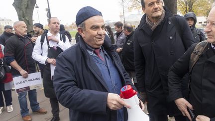 François Guihard, le 29 novembre 2022, à Paris. (VINCENT ISORE / MAXPPP)