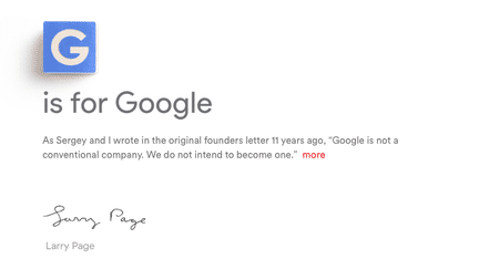 Pourquoi Google Devient Alphabet