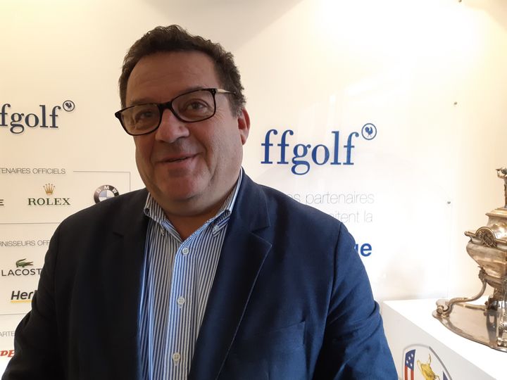 Oilivier Denis-Massé en charge du marketing et de la communication à la fédération française de golf (Fabrice Rigobert Radio France)