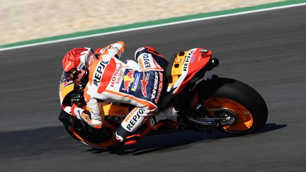 Marc Marquez au GP moto du Portugal, le 16 avril 2021. (GIGI SOLDANO / GIGI SOLDANO)