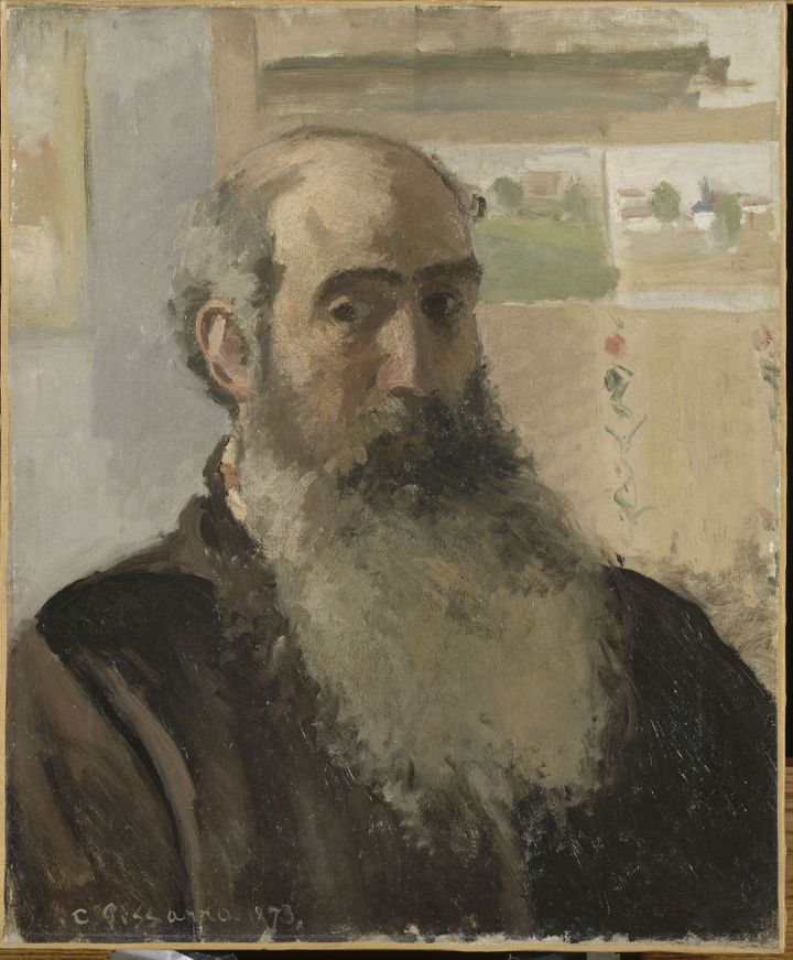 Portrait de l'artiste Camille Pissarro (1830-1903) Paris, musée d'Orsay
 (RMN-Grand Palais (musée d&#039;Orsay) / cliché Hervé Lewandowski)