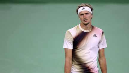 Alexander Zverev&nbsp;a été éliminé dès son entrée en lice à Indian Wells, le 13 mars 2022. (HARRY HOW / GETTY IMAGES NORTH AMERICA)