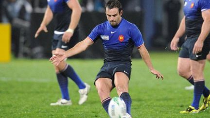 Parra et Malzieu (Clermont) à l'attaque contre Toulon (Mignoni à terre)