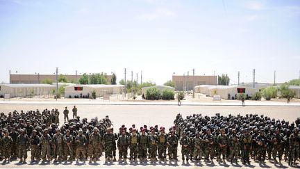 Le Camp Bastion, ici en 2015, situé dans la province afghane du Helmand, accueille depuis avril 2017, 300 Marines américains. (MAXPPP)