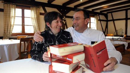 Bernard Leray et son épouse Martine. (CHRISTINE HART / MAXPPP)