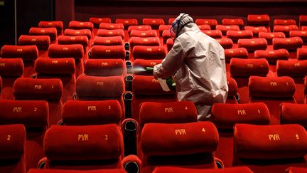 Comparé à l'été dernier, les cinémas français observent une diminution de 73% de leurs entrées. (PRAKASH SINGH / AFP)