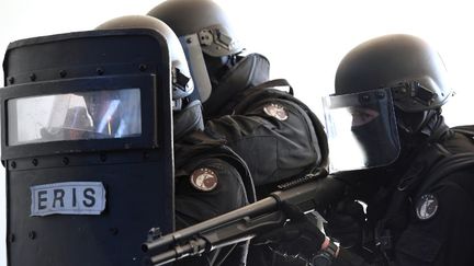 La formation de ces unités est assurée par un ancien du GIGN. (MEHDI FEDOUACH / AFP)