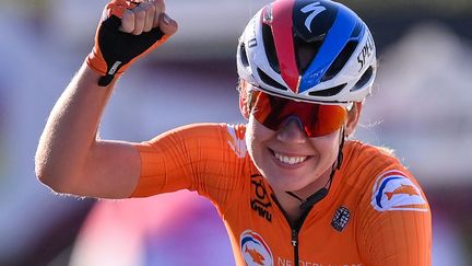 Anna van der Breggen, désormais double championne du monde (MARCO BERTORELLO / AFP)