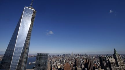 L'observatoire du World&nbsp; trade center&nbsp;de New York ouvrira ses portes le 29 mai 2015.&nbsp; (MIKE SEGAR / REUTERS)