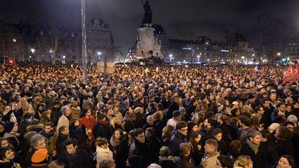 Place de la R&eacute;publique &agrave; Paris (ERIC FEFERBERG / AFP)