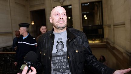 Alain Soral, le 12 mars 2015 à Paris.&nbsp; (LOIC VENANCE / AFP)