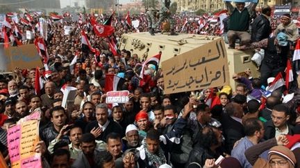 Rassemblement place Tahrir au Caire (archives, 25 février 2011) (AFP / Khaled Desouki)